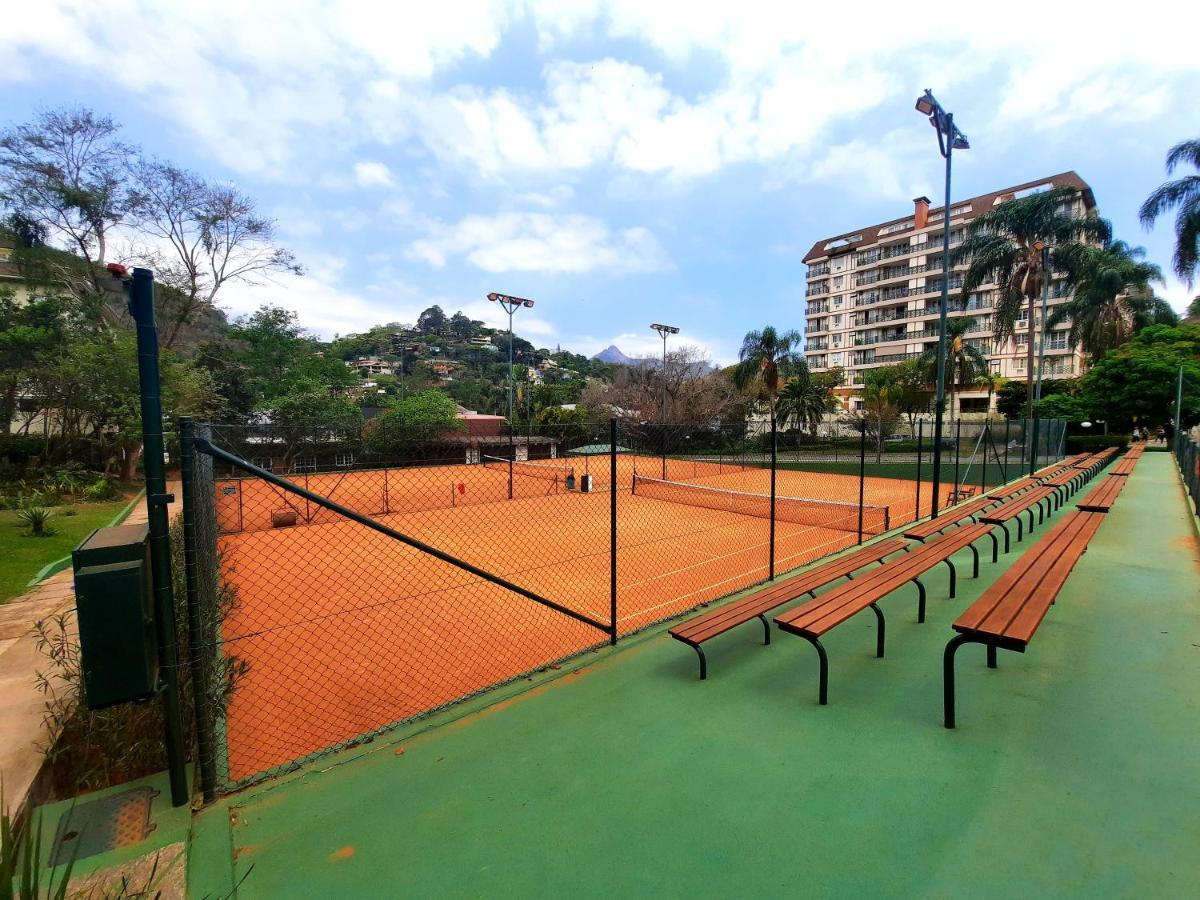Flat 217 Granja Brasil - Com Piscina Em Itaipava Apartamento Petrópolis Exterior foto