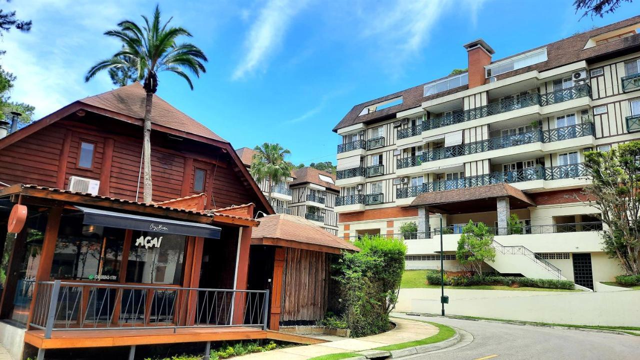 Flat 217 Granja Brasil - Com Piscina Em Itaipava Apartamento Petrópolis Exterior foto